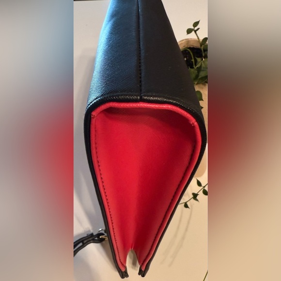 Betsey Johnson #INStA-FAMOUS Black & Pink Makeup Cosmetic Bag 10x8 - Picture 9 of 16